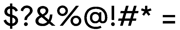 Kripa 500 Font OTHER CHARS