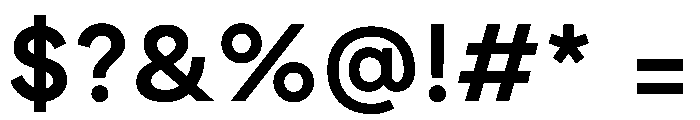 Kripa 700 Font OTHER CHARS