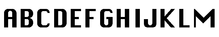 Krungthep Font UPPERCASE