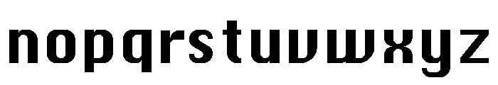 Krungthep Font LOWERCASE