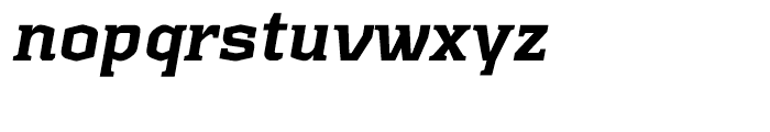 Kridpages Black Italic Font LOWERCASE