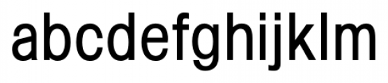 Kropotkin Condensed Regular Font LOWERCASE