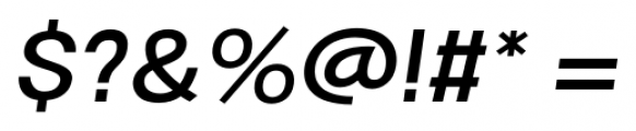 Kropotkin Expanded Oblique Font OTHER CHARS