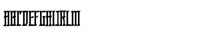 Kraptor Base Regular Font UPPERCASE