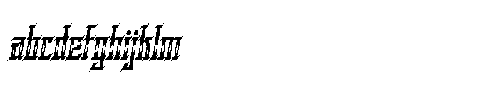 Kraptor Inline Slant FONT