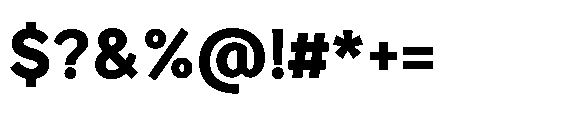 Krasar Black Font OTHER CHARS