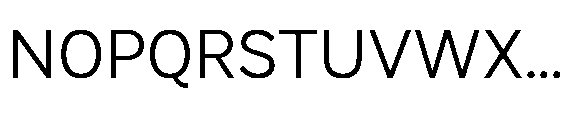 Krasar Book Font UPPERCASE
