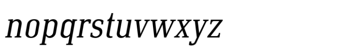 Krasivyi Italic Font LOWERCASE