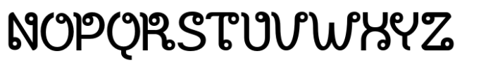 Krathong Font UPPERCASE