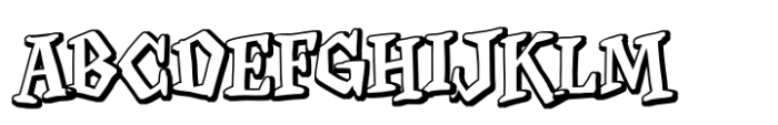 Krazy Klown Open Font UPPERCASE