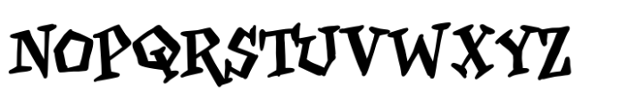 Krazy Klown Regular Font UPPERCASE