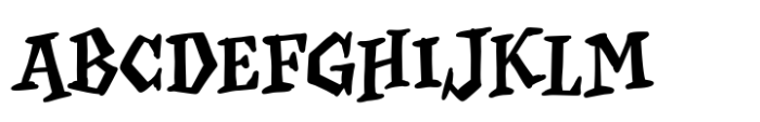 Krazy Klown Regular Font LOWERCASE