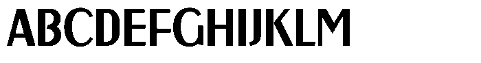 Krefeld Regular Font UPPERCASE