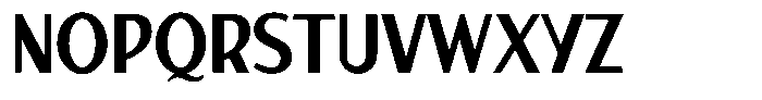 Krefeld Regular Font UPPERCASE