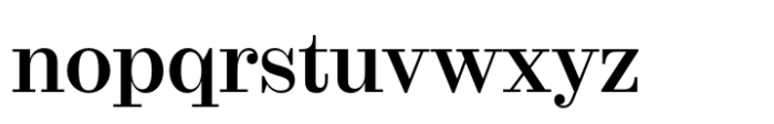 Kreol Standard Medium Font LOWERCASE