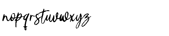 Kresipat Brush Regular Font LOWERCASE
