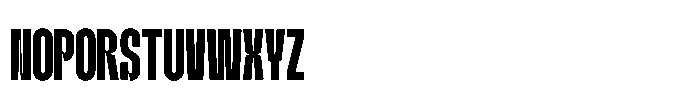 Krext Display Bold Font UPPERCASE