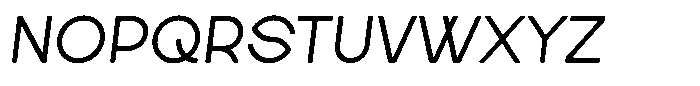 Krikos Italic Font UPPERCASE
