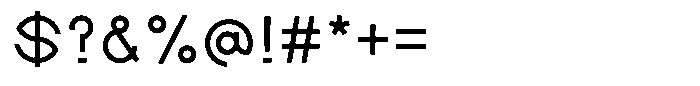 Krikos Regular Font OTHER CHARS