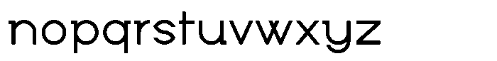 Krikos Regular Font LOWERCASE
