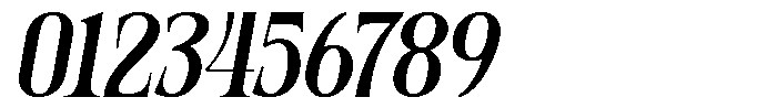 Krillas Italic Font OTHER CHARS