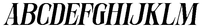 Krillas Italic Font UPPERCASE