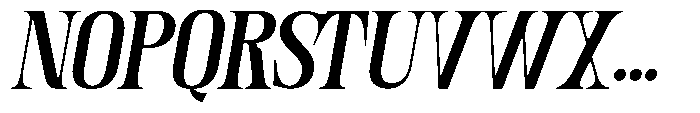 Krillas Italic Font UPPERCASE