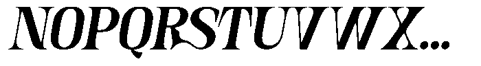 Krillas Italic Font LOWERCASE