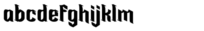 Krinah Font LOWERCASE