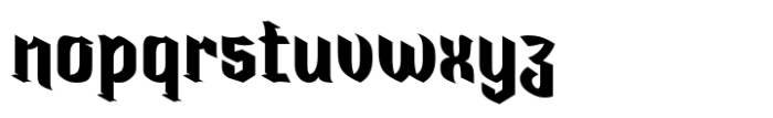 Krinah Font LOWERCASE