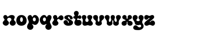 Kringe Regular Font LOWERCASE
