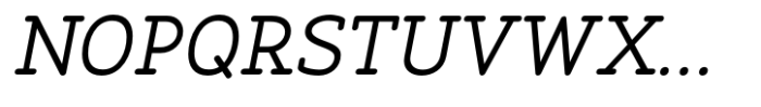 Kripke Italic Font UPPERCASE