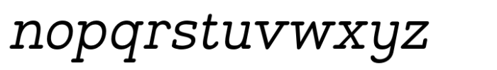 Kripke Italic Font LOWERCASE