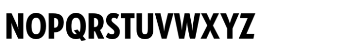 Kristall Now Pro Condensed Bold Font UPPERCASE