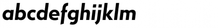Kristall Now Pro Demi Bold Italic Font LOWERCASE