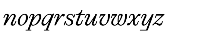 Kristolit Italic Font LOWERCASE