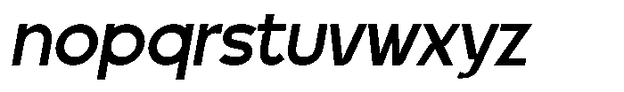 Krochi Italic Font LOWERCASE