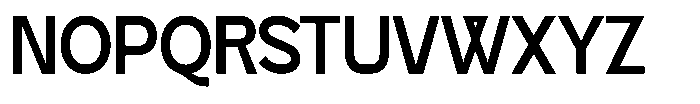 Krochi Regular Font UPPERCASE