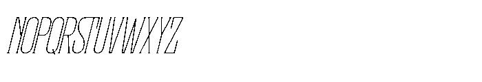 Krogad Italic Font UPPERCASE