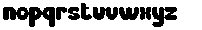 Krombie Font LOWERCASE