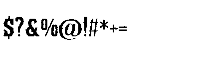 Krondos Font OTHER CHARS