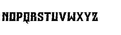 Krondos Font LOWERCASE