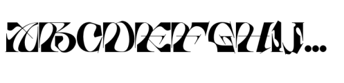 Krone Display Font UPPERCASE