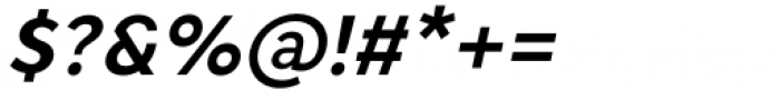 Krong Semi Bold Italic Font OTHER CHARS