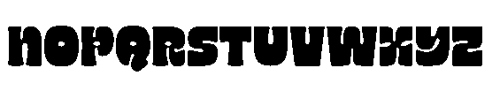Kroogy Mice Font UPPERCASE