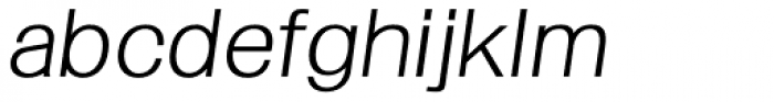 Kropotkin Std 15 Expanded Light Oblique Font LOWERCASE