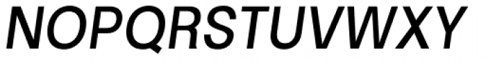 Kropotkin Std 23 Regular Oblique Font UPPERCASE