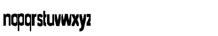 Kroptic Font LOWERCASE