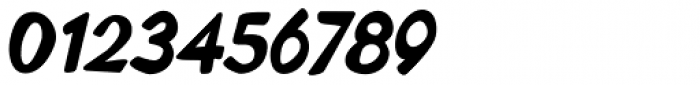 Kruede Regular Oblique Font OTHER CHARS