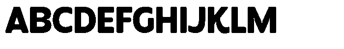 Krumple Font UPPERCASE